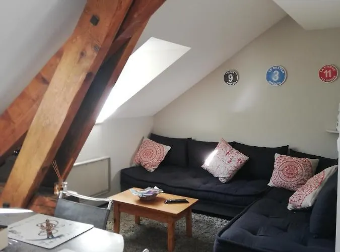 Sous Combles Au Coeur De Luz 아파트